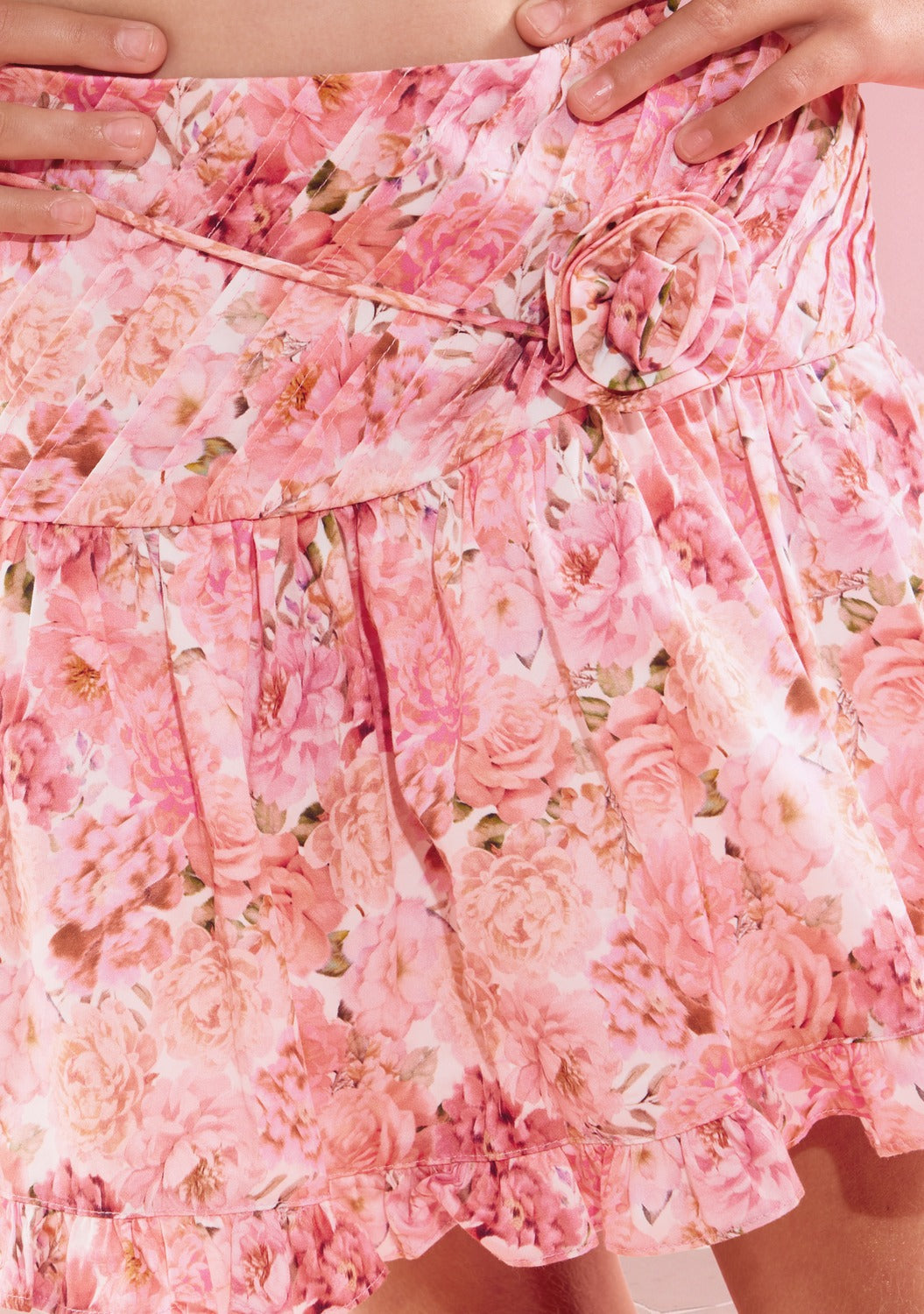 JULIETTA FLORAL MINI SKIRT (PREORDER)