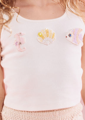 MADISON SEA PATCHES TANK TOP (PREORDER)
