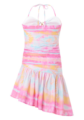 RAELYNN TIE DYE MINI DRESS (PREORDER)