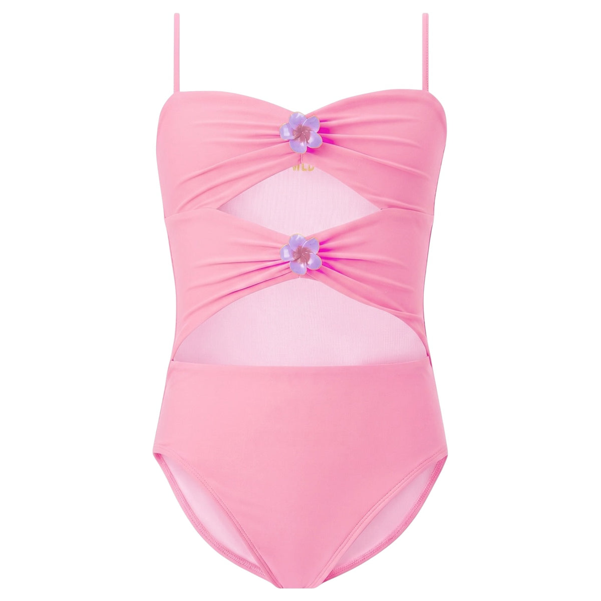 ISLA FLOWER CUTOUT ONE PIECE SWIMSUIT (PREORDER)