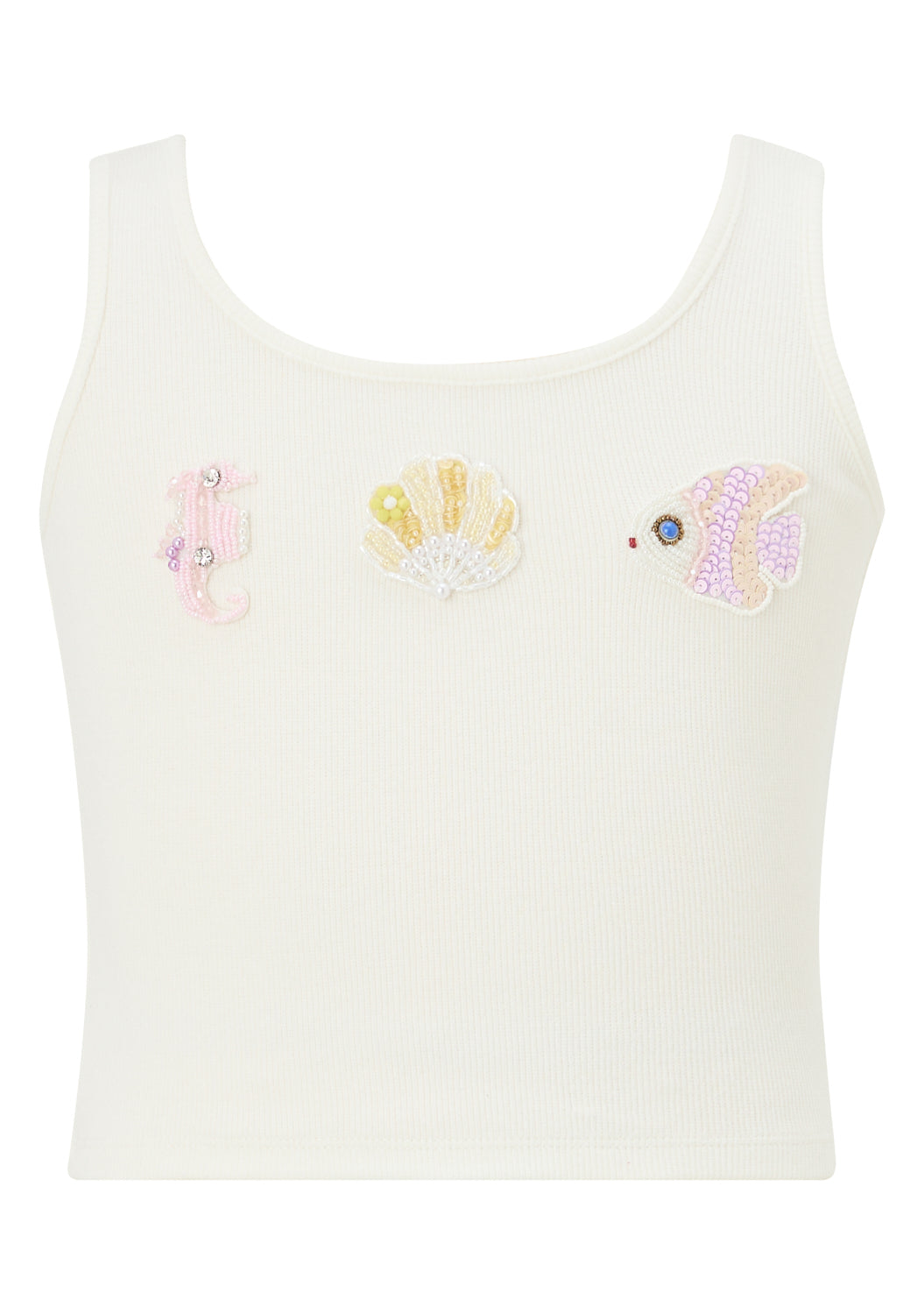 MADISON SEA PATCHES TANK TOP (PREORDER)