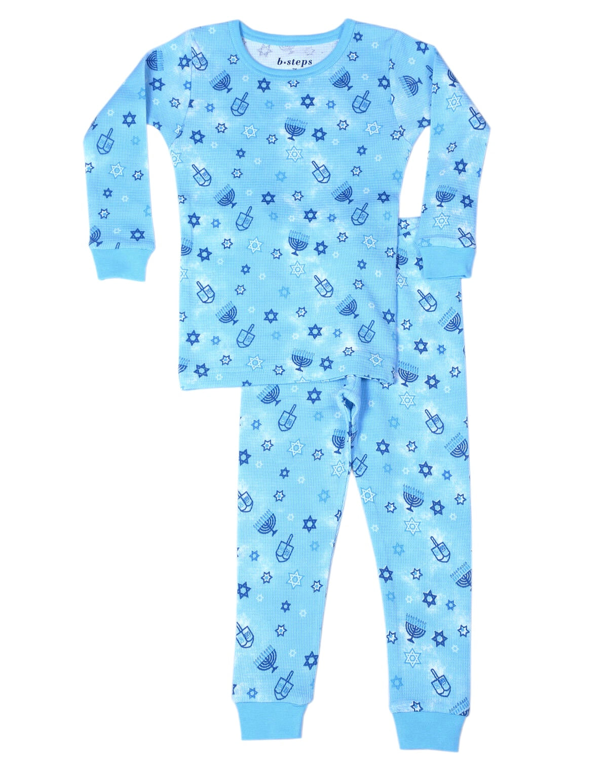 HANUKKAH THERMAL LONG SLEEVE PJS (UNISEX) (PREORDER)