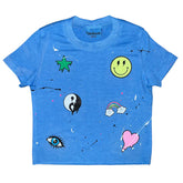 FAVE ICONS SPLATTER TSHIRT