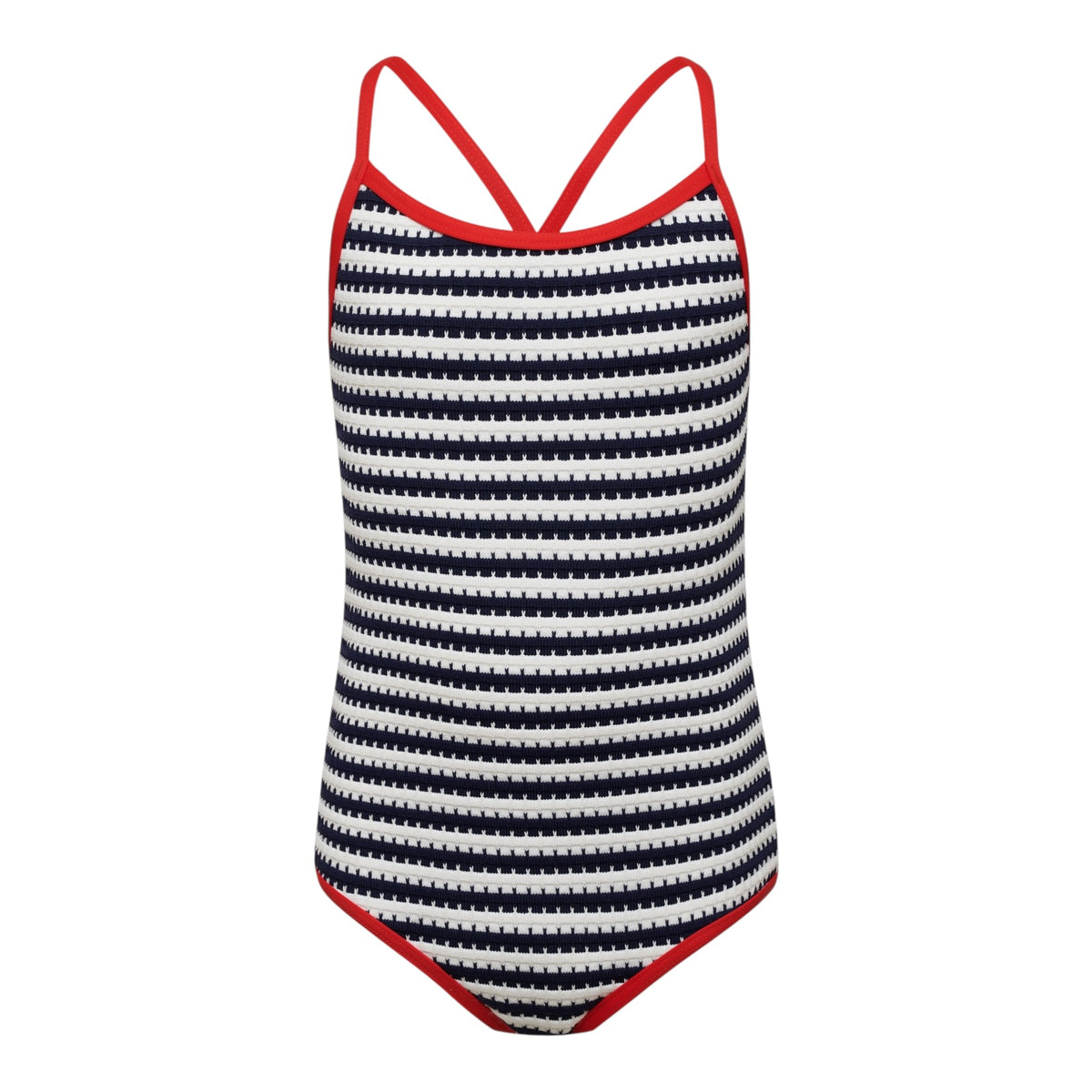 LITTLE JULIA STRIPE ONE PIECE SWIMSUIT