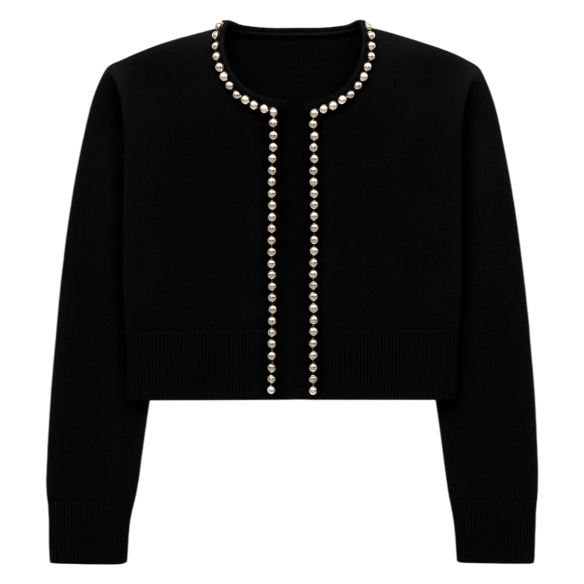 KITTY PEARL TRIM CARDIGAN (PREORDER)