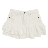 MALAGA RUFFLE LACE SKIRT (PREORDER)