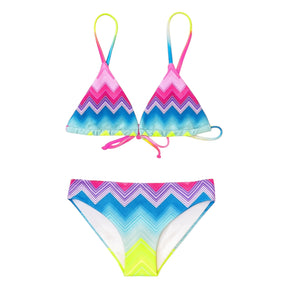GIGI ZIGZAG TWO PIECE BIKINI (PREORDER)