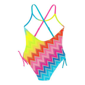 ALANA ZIGZAG ONE PIECE SWIMSUIT (PREORDER)