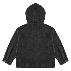 SAMMY HOODED DENIM JACKET