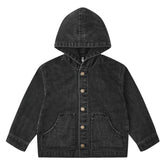 SAMMY HOODED DENIM JACKET