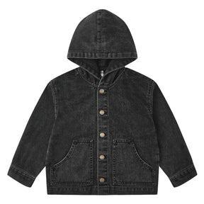 SAMMY HOODED DENIM JACKET