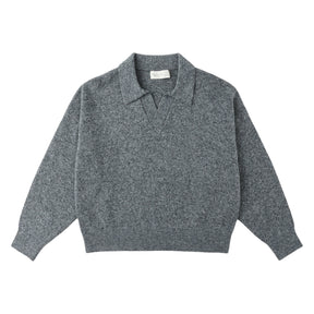 COLLARED SWEATSHIRT