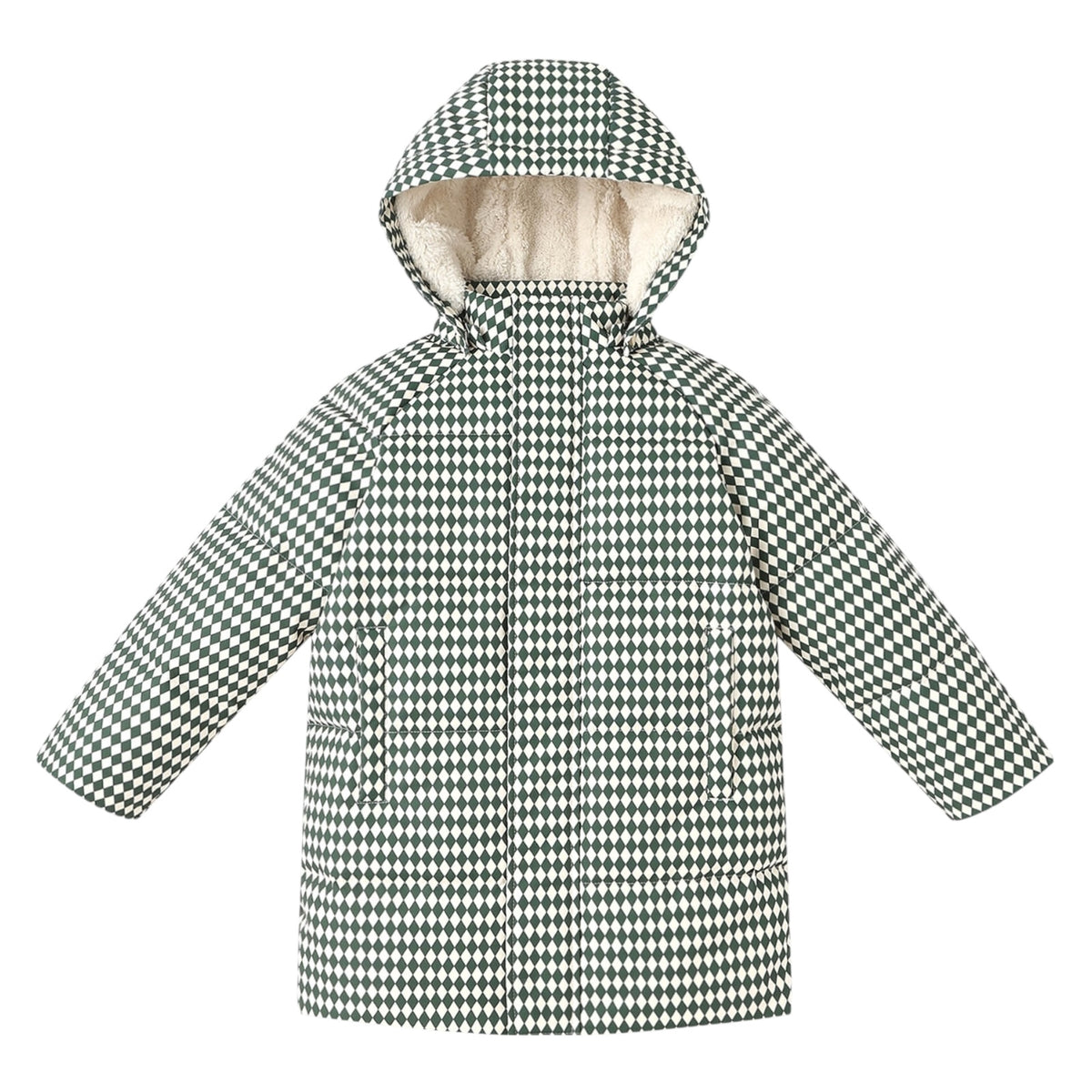 DIAMOND SNOW DOWN PUFFER JACKET