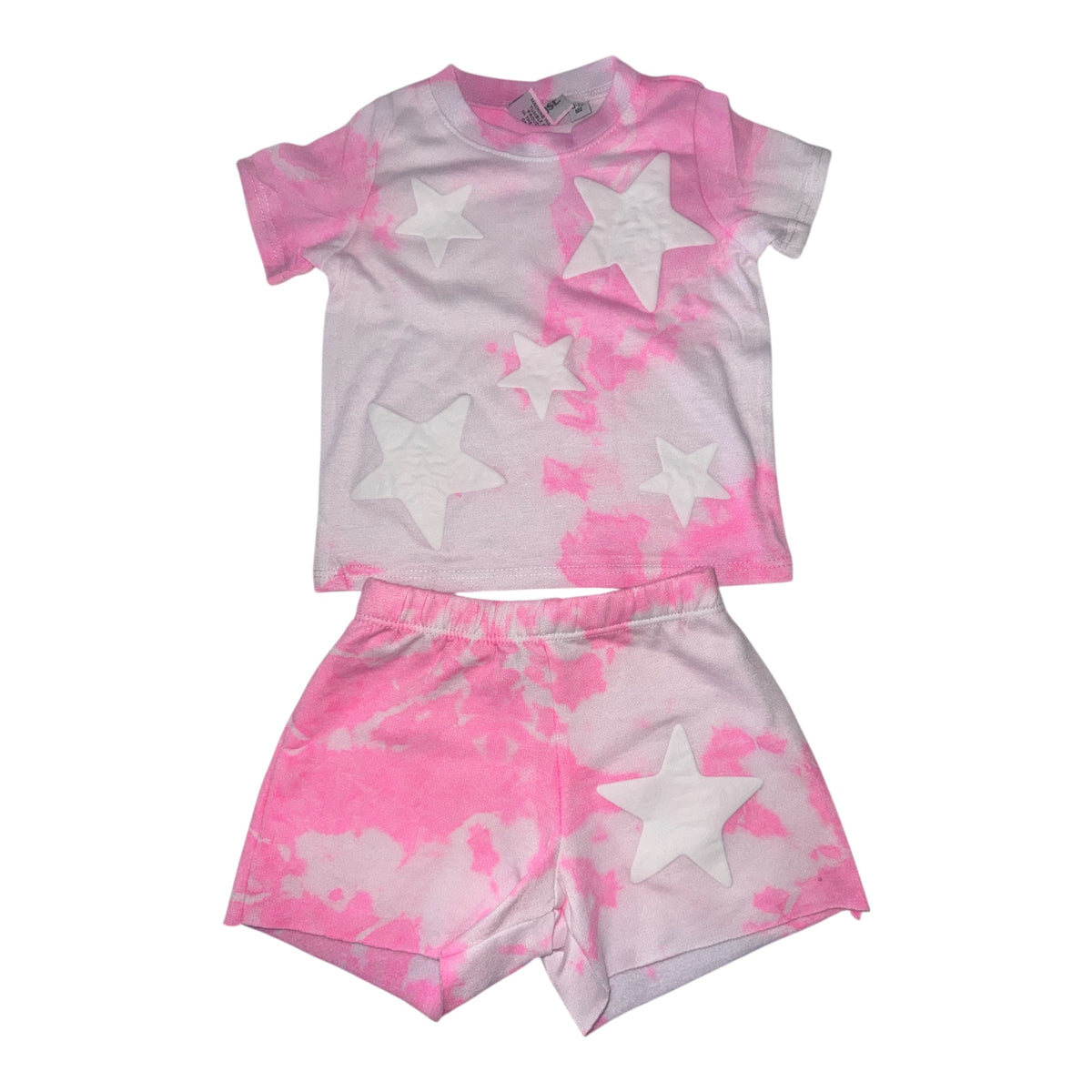 STARS CLOUD WASH TSHIRT AND SHORTS SET