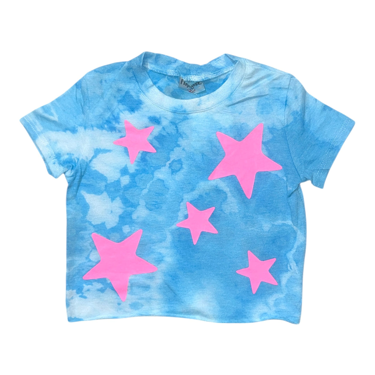 NEON STARS CLOUD WASH TSHIRT