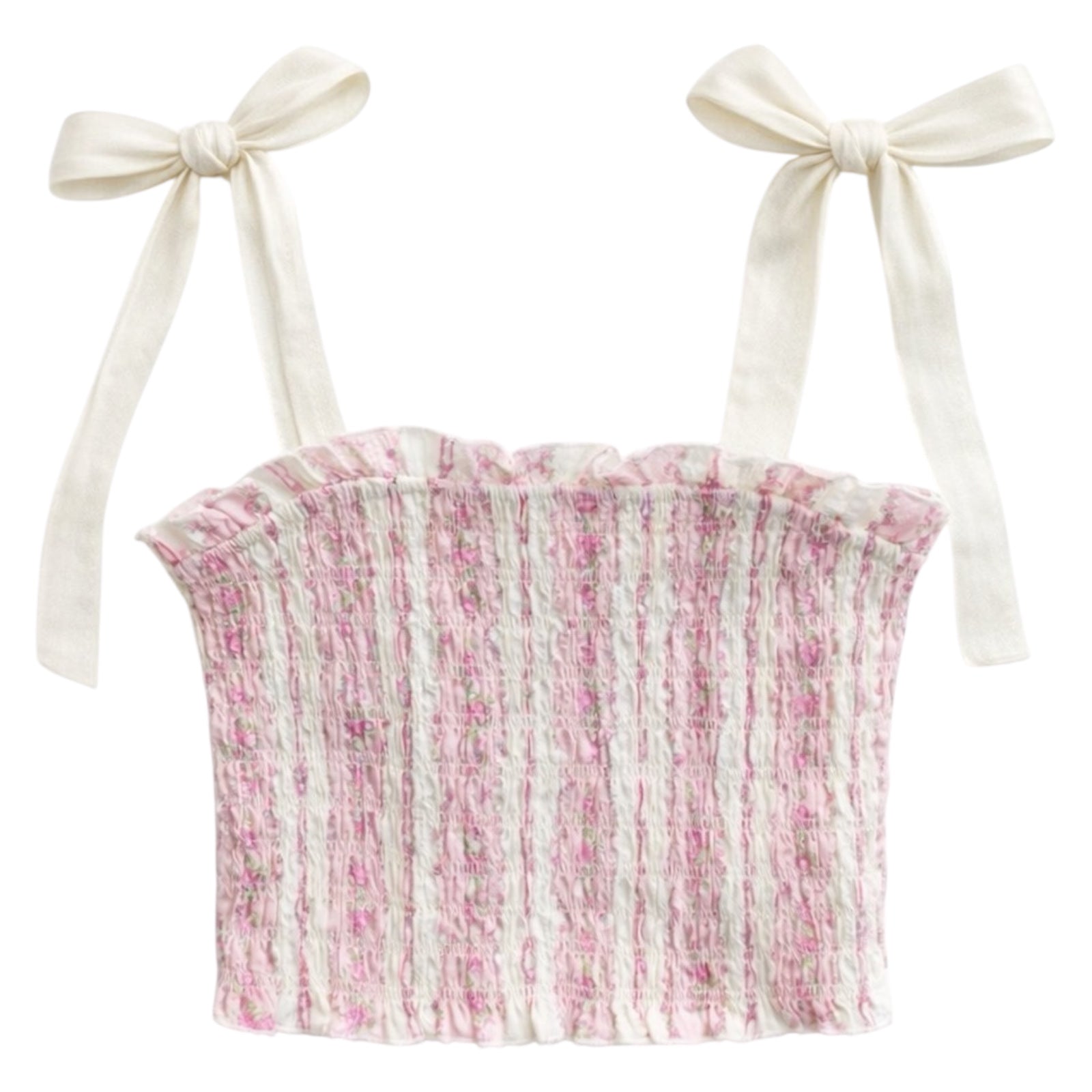 COTTAGE STRIPE SUNNY TIE TOP (PREORDER)