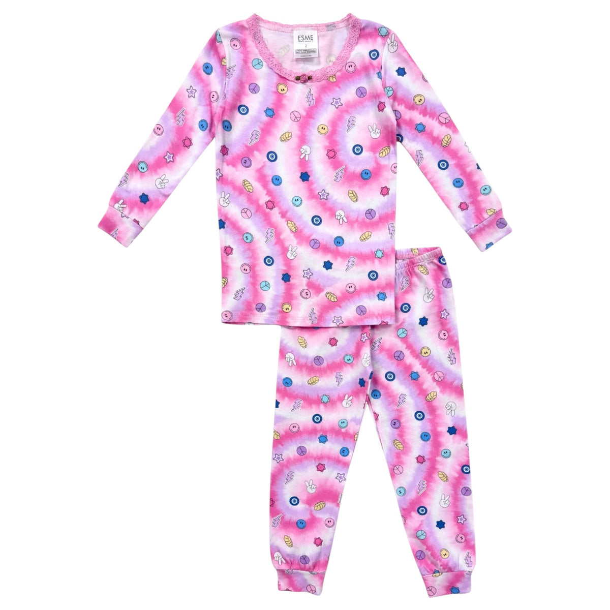CHALLAH BACK COOL ICONS LONG SLEEVE PJS