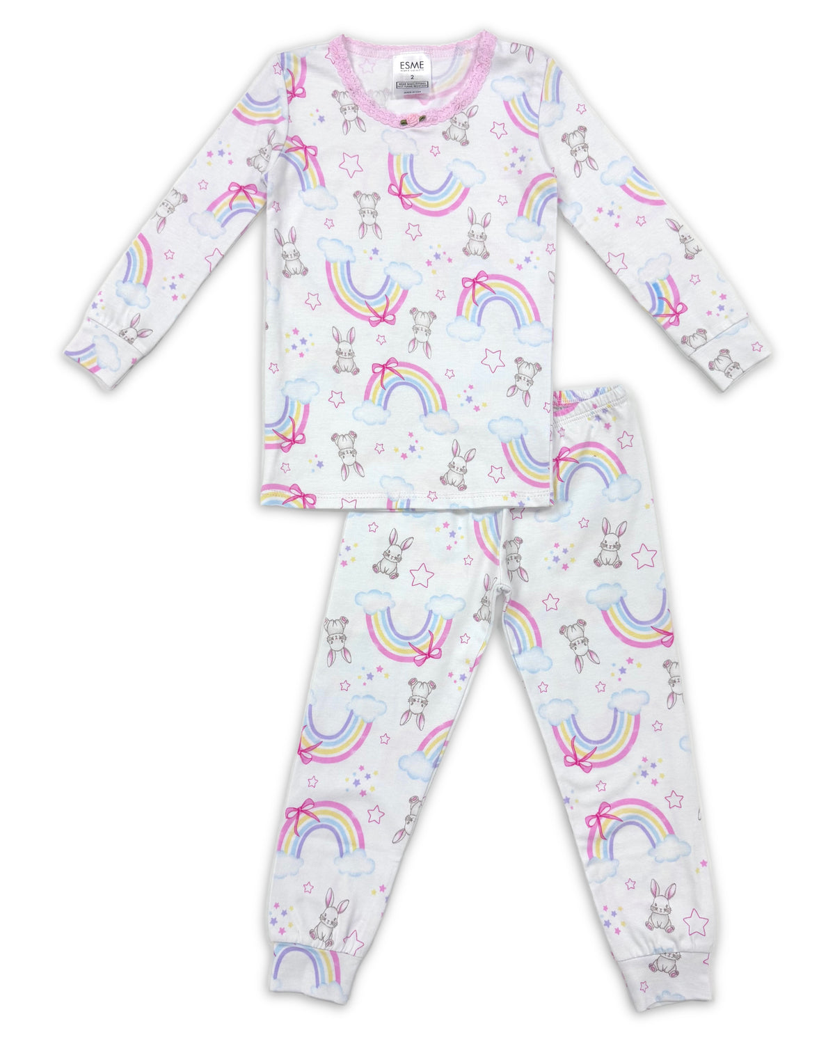 LUCKY BUNNY LONG SLEEVE PJS
