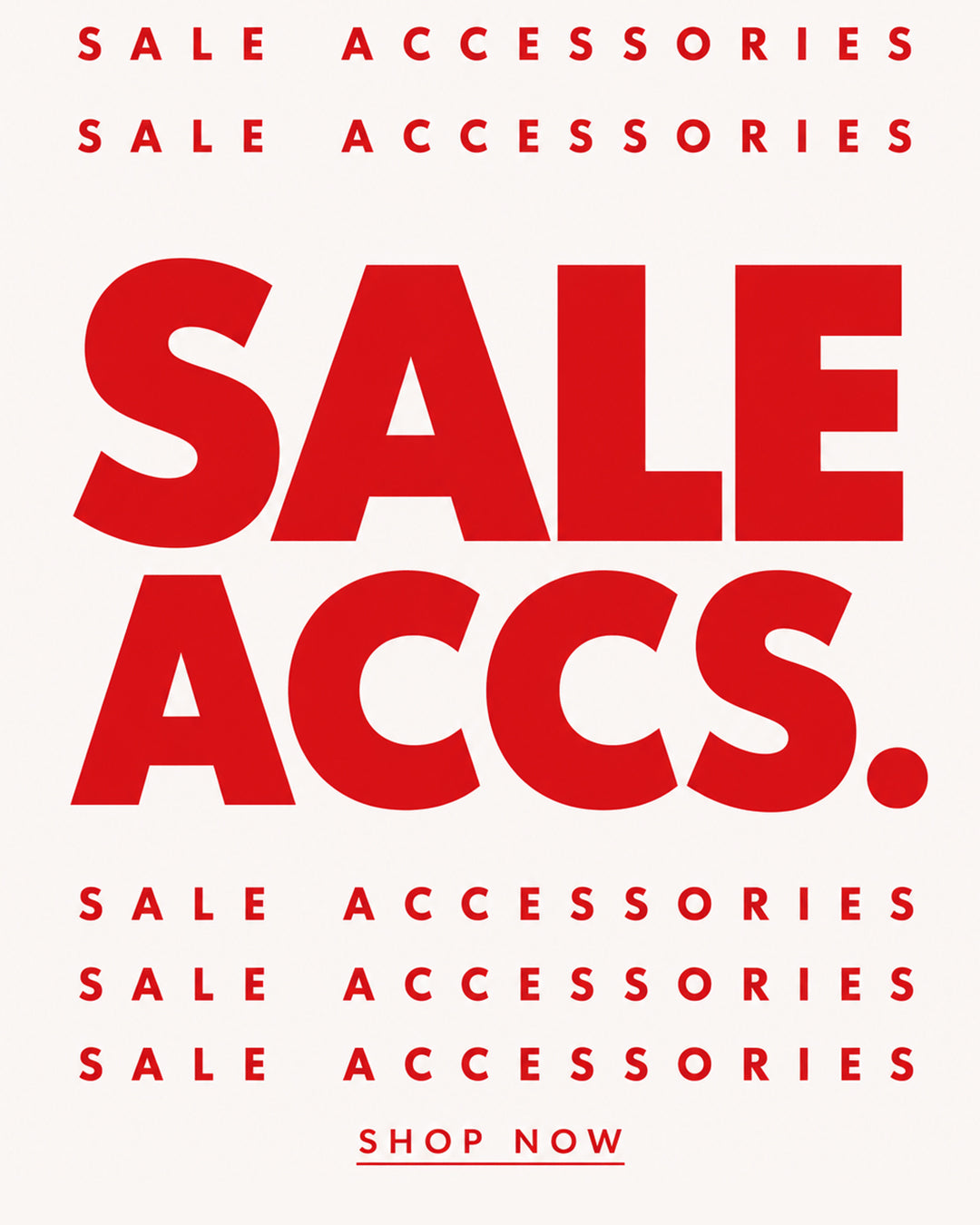 SALE ACCESSORIES