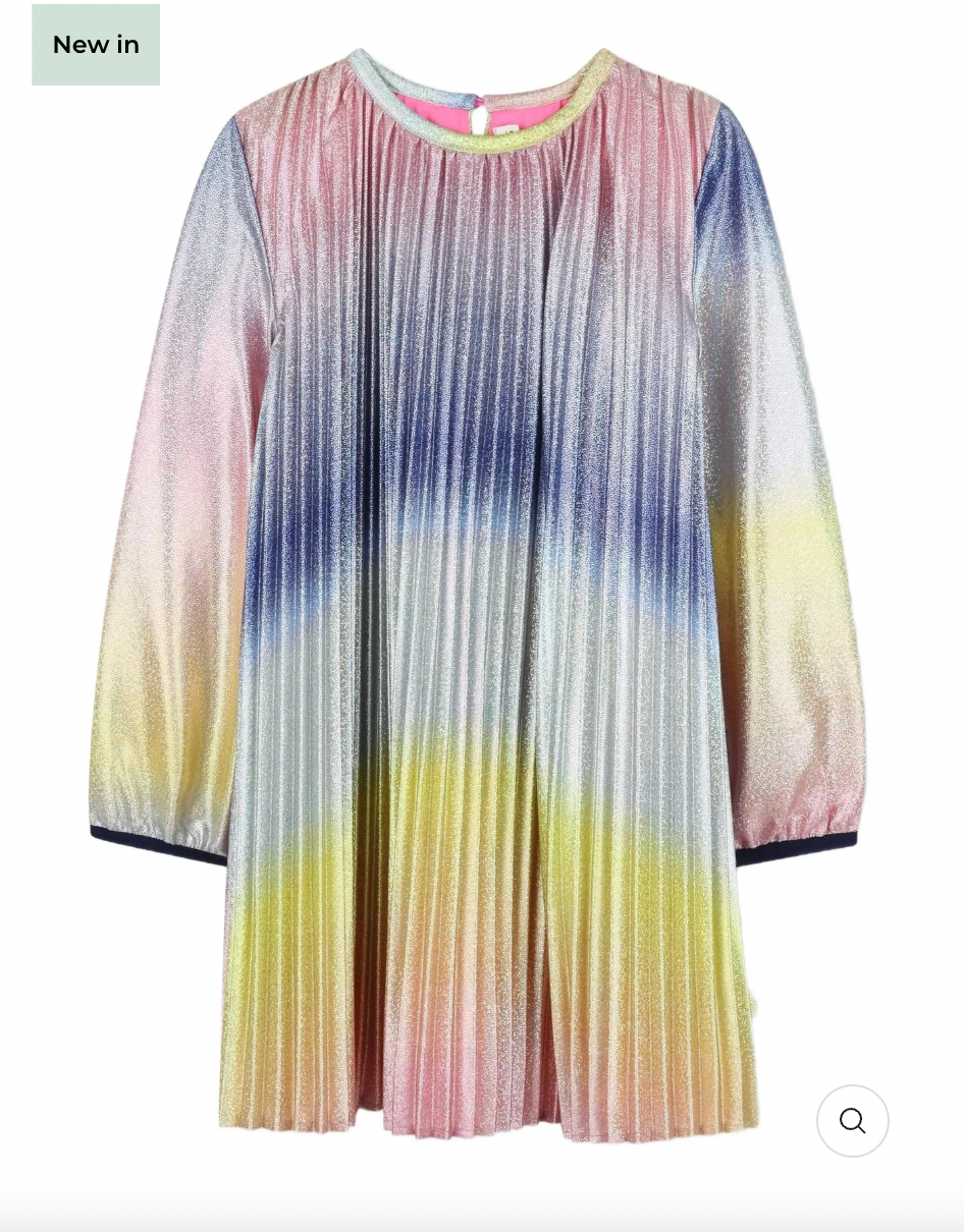GRADIENT PLEATED DRESS (PREORDER)