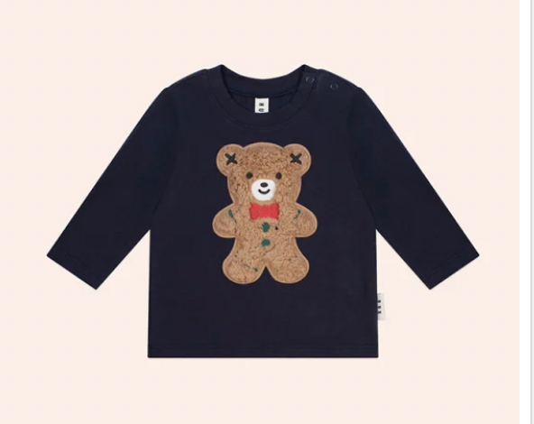 FURRY GINGERBREAD LONG SLEEVE TSHIRT (PREORDER)