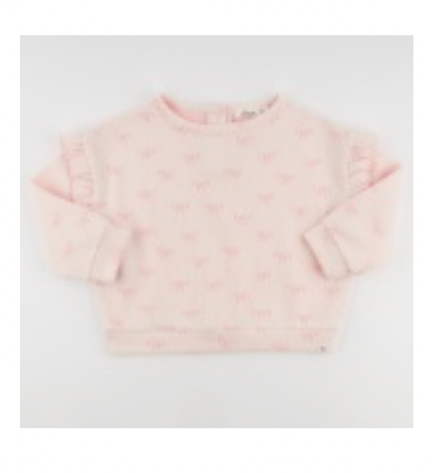 MINI BOWS RUFFLE SWEATSHIRT AND LEGGINGS SET (PREORDER)