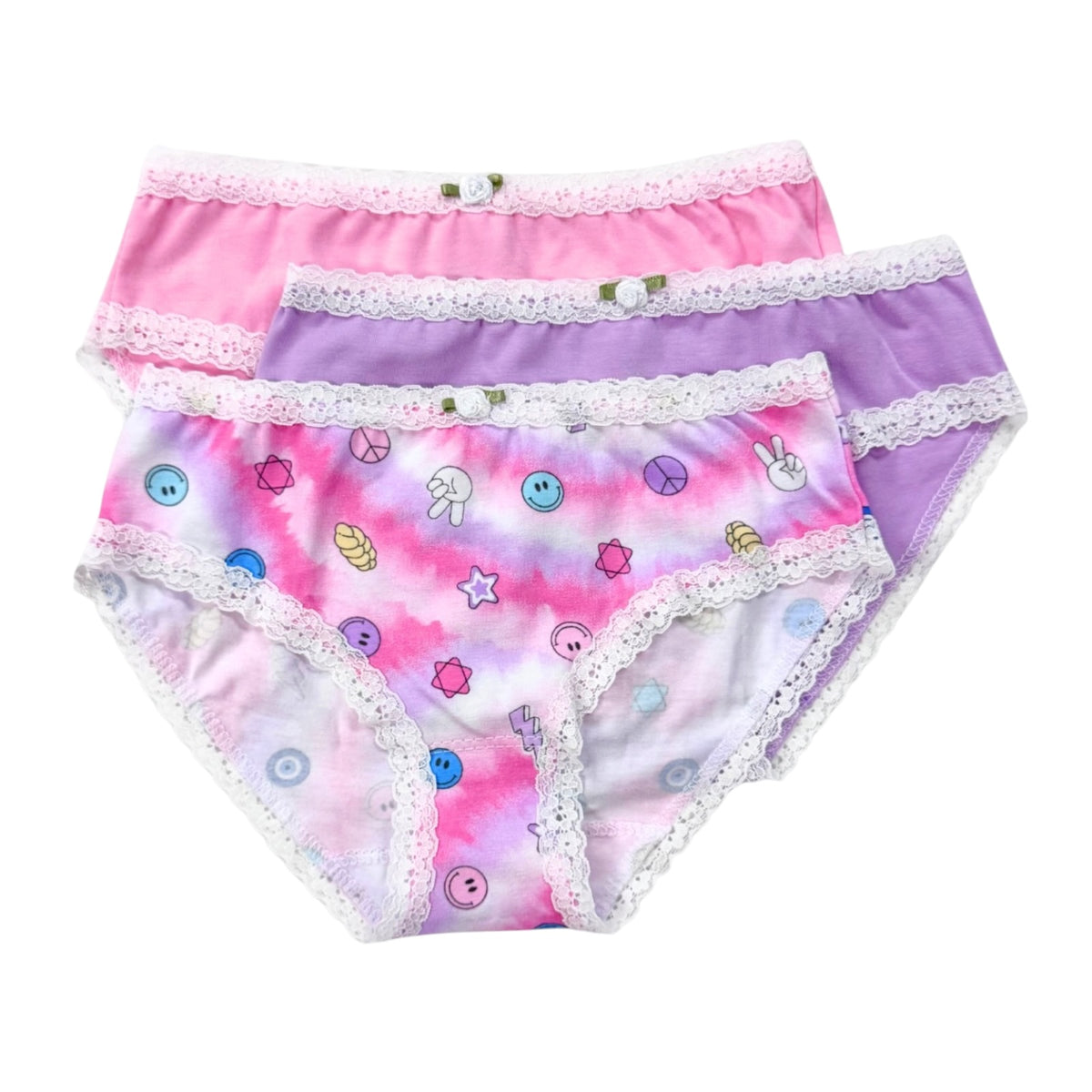 CHALLAH BACK COOL ICONS 3 PACK PANTIES