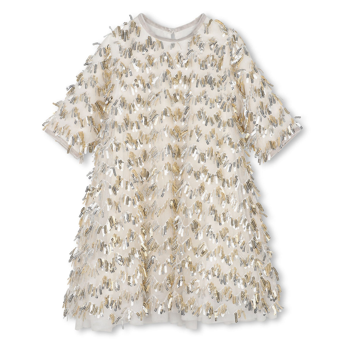 SEQUIN FRINGE DRESS (PREORDER)