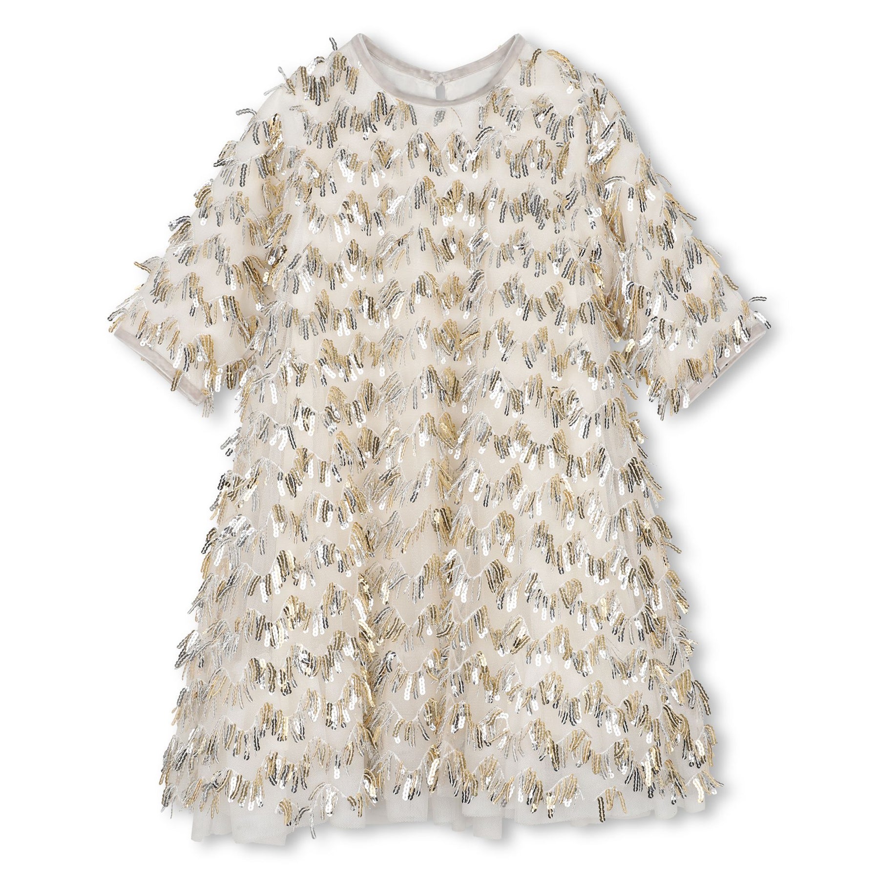 SEQUIN FRINGE DRESS (PREORDER)