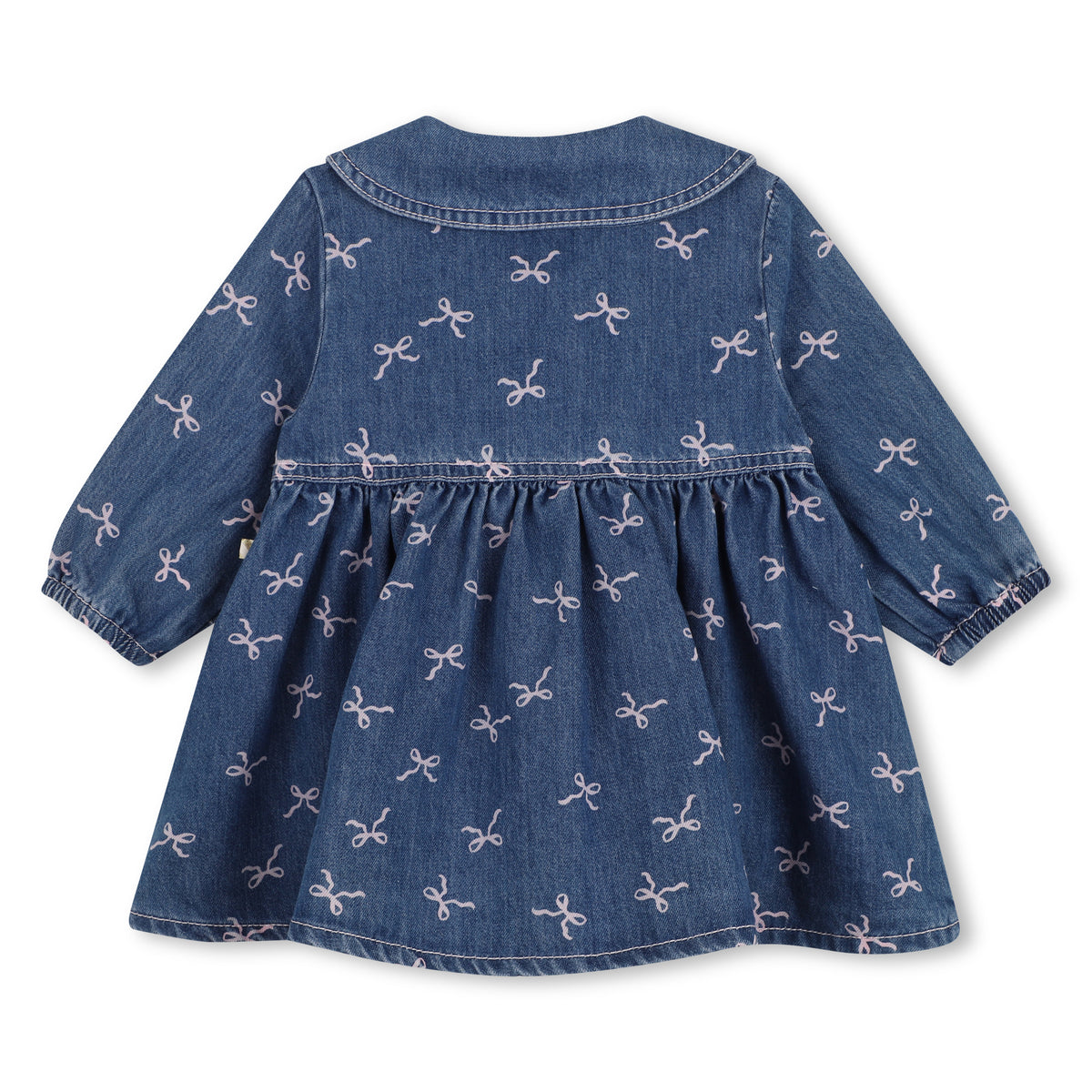 BOW DENIM DRESS (PREORDER)