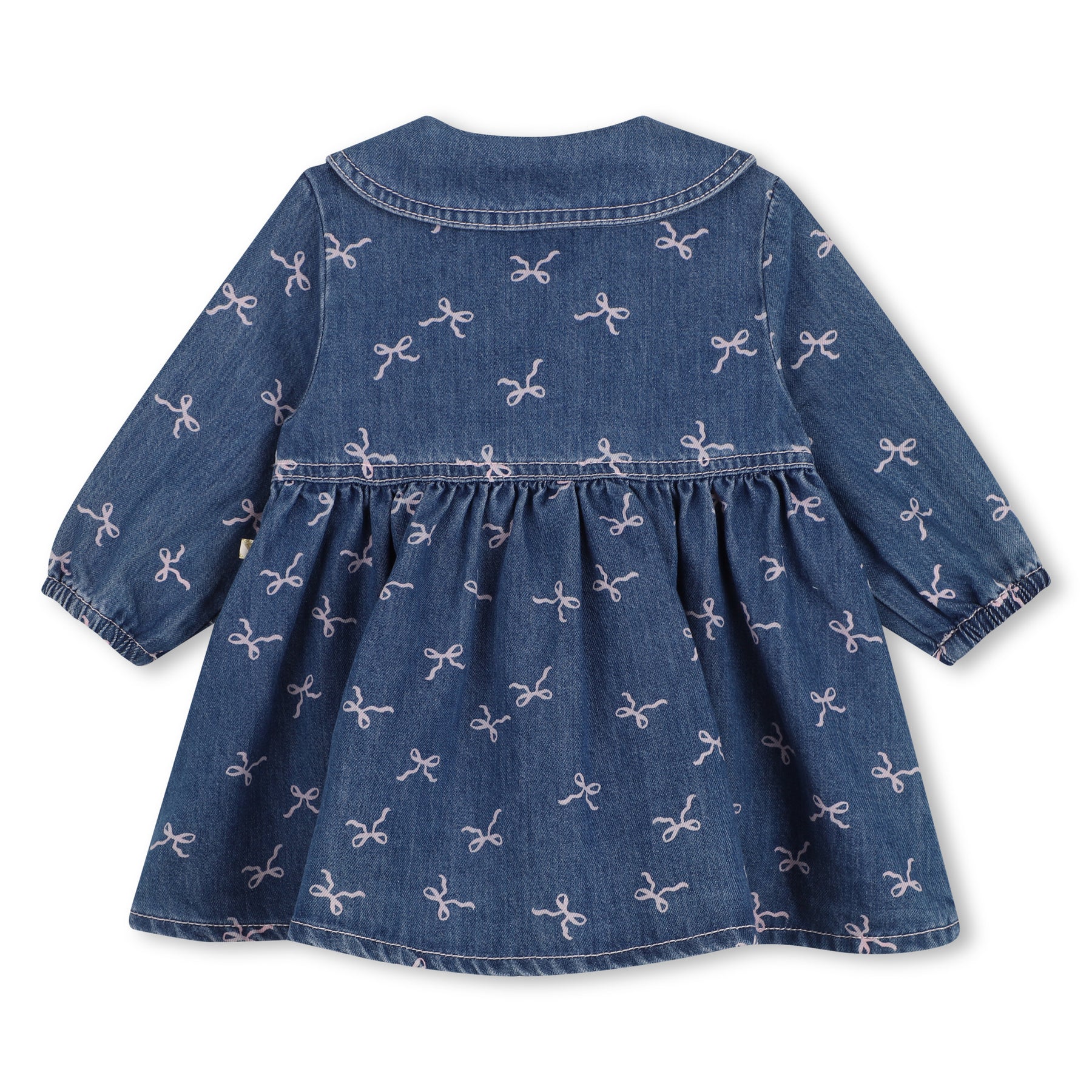 BOW DENIM DRESS (PREORDER)