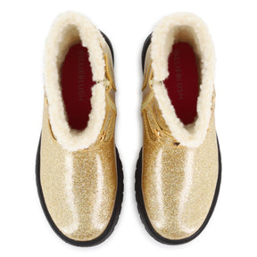 FUZZY HEART GLITTER BOOTS (PREORDER)