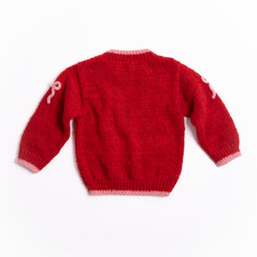 CRIMSON BOW SWEATER (PREORDER)
