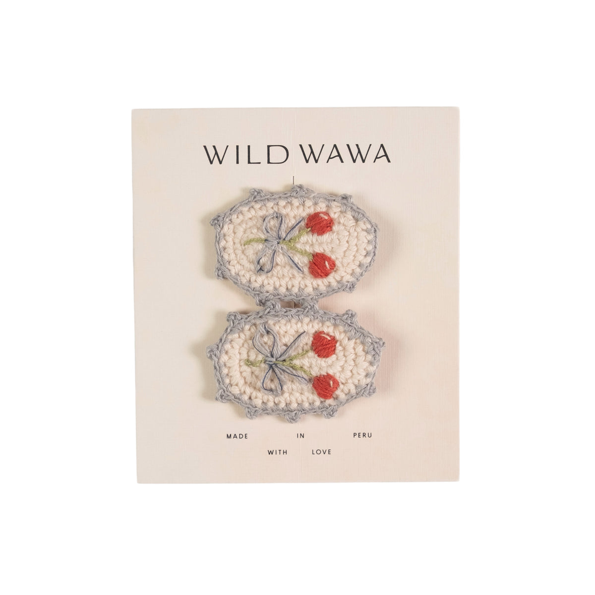 WINTER CHERIE CROCHET CLIPS (PREORDER)