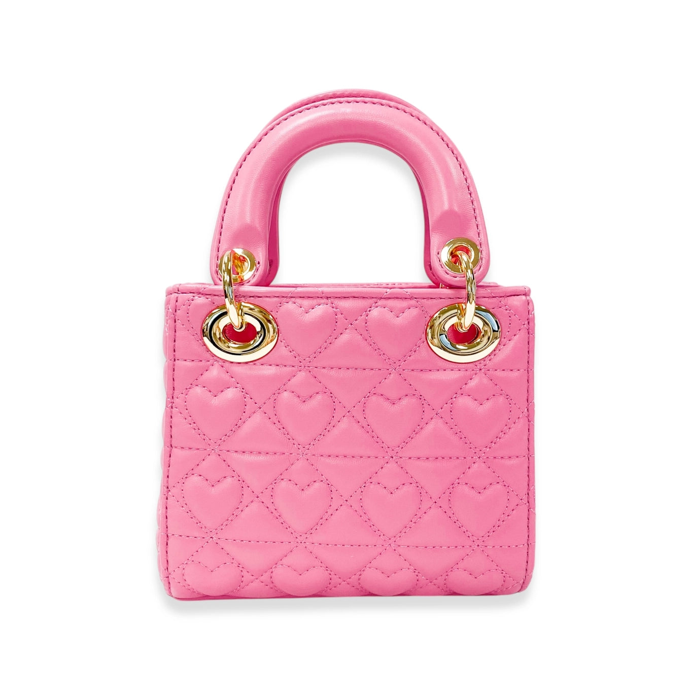 HEART QUILTED PURSE
