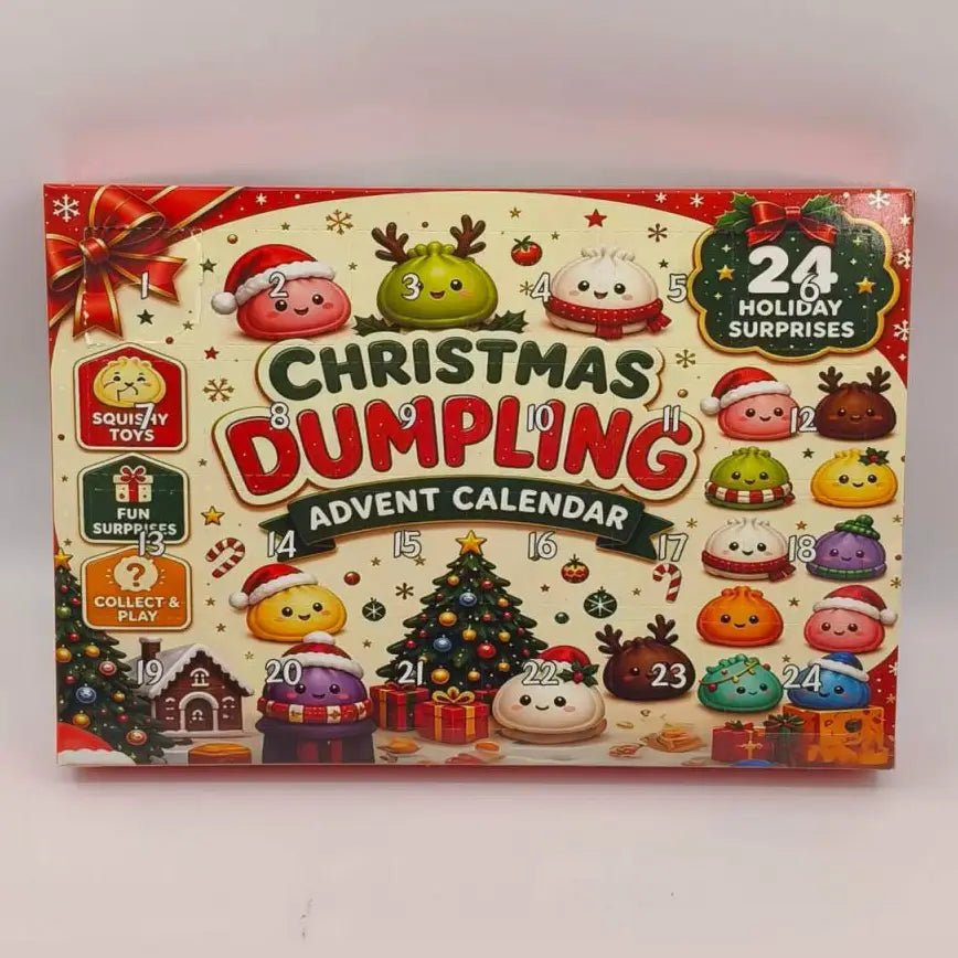 ADVENT CALENDAR SQUISHY SET HOLIDAY EDITION - MD