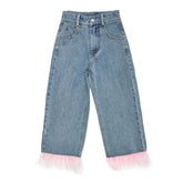 ALEXIS FEATHER JEANS (PREORDER) - MINI DREAMERS