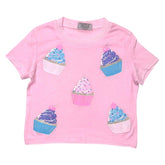 ALL AROUND CUPCAKE TSHIRT - SHORT SLEEVE TOPS