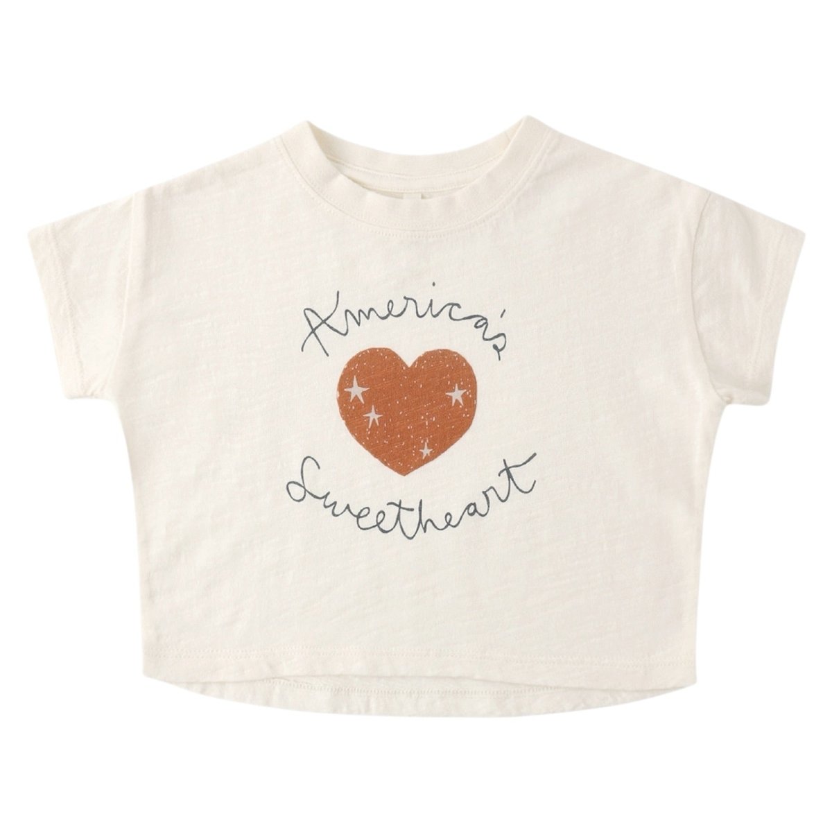 AMERICA'S SWEETHEART BOXY TSHIRT - RYLEE + CRU