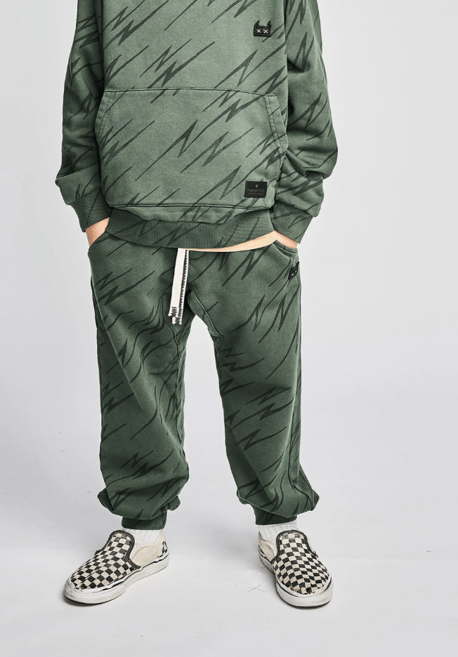 AMPED BOLT SWEATPANTS (PREORDER) - MUNSTER KIDS