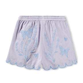 ANNABELLA PASTEL LILAC EMBROIDERY SHORTS (PREORDER) - MOLO