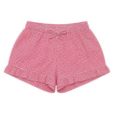 ANNABELLE GINGHAM RUFFLE SHORTS - KATIE J NYC