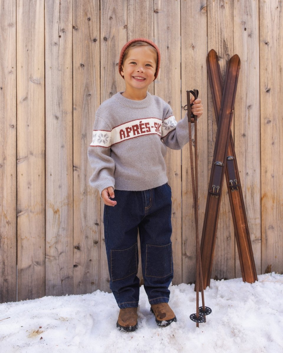 APRÉS SKI REAGAN KNITTED SWEATER - RYLEE + CRU - SWEATERS