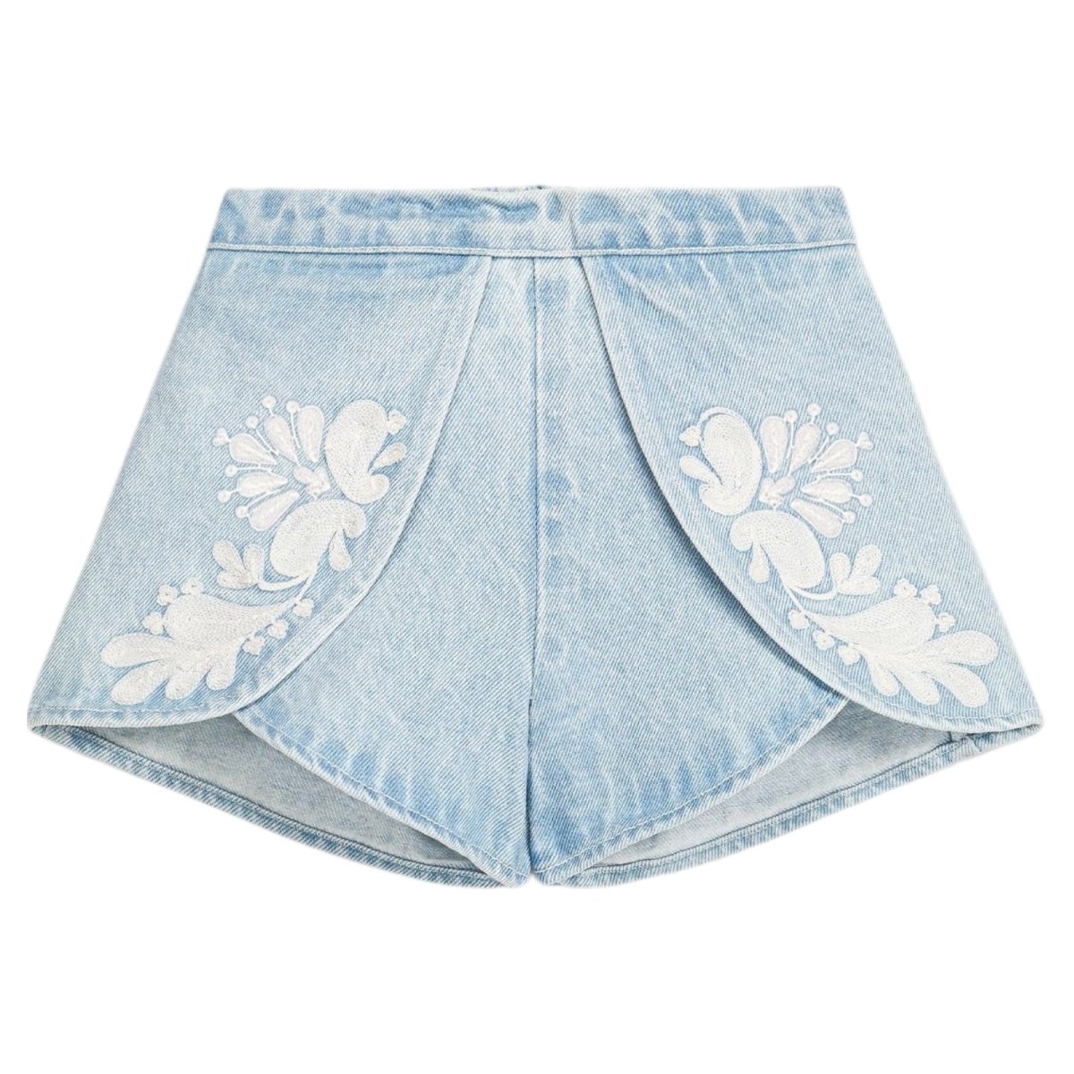 ASYA DENIM SHORTS (PREORDER) - SHORTS