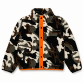 BACKWOODS CAMO SHERPA JACKET - TINY WHALES
