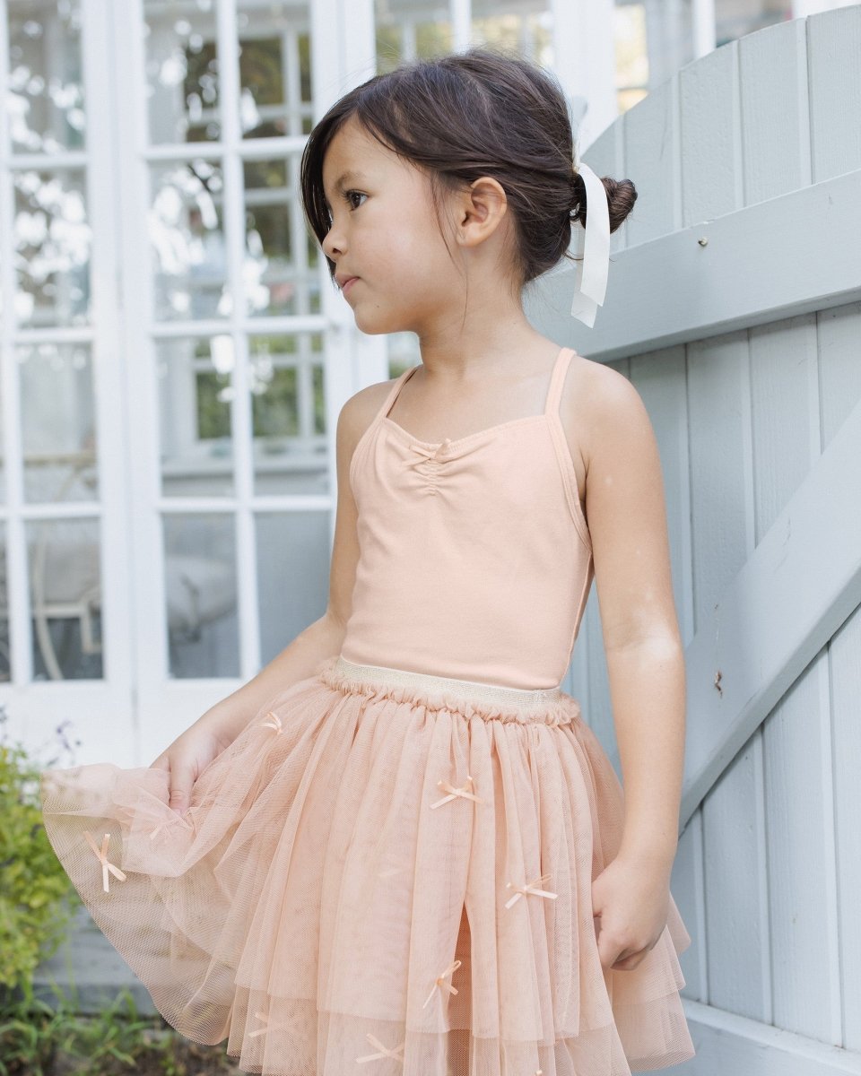 tutu dress skirt BALLERINA LEOTARD AND BOWS TUTU SKIRT SET 6 / PINK