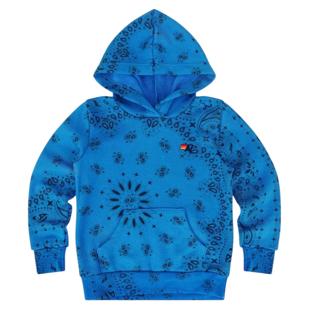 BANDANA ADVENTURE BLUE HOODIE - AVIATOR NATION KIDS