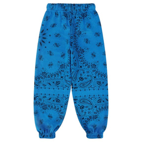 BANDANA ADVENTURE BLUE SWEATPANTS - AVIATOR NATION KIDS - SWEATPANTS