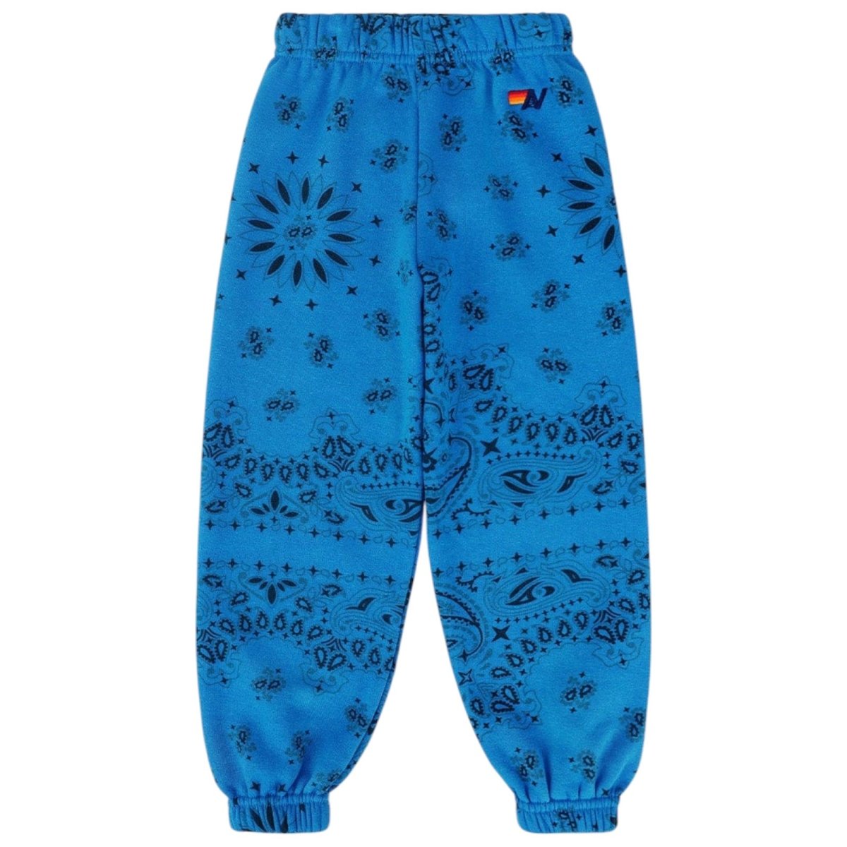 BANDANA ADVENTURE BLUE SWEATPANTS - AVIATOR NATION KIDS