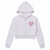 BANDANA HEART ZIP UP HOODIE - FIREHOUSE - HOODIES